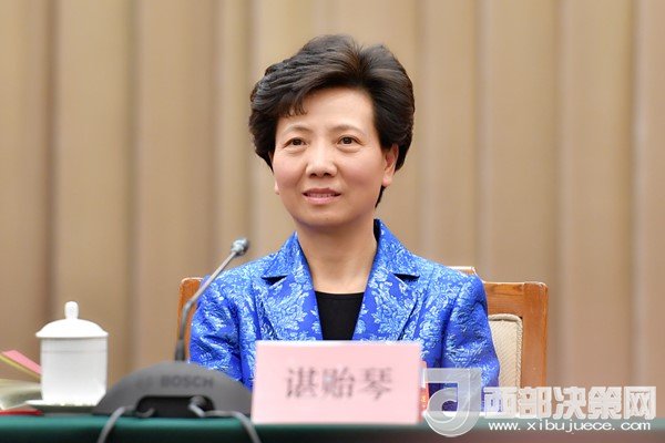 全國人大代表、貴州省委副書記、省長諶貽琴發(fā)言
