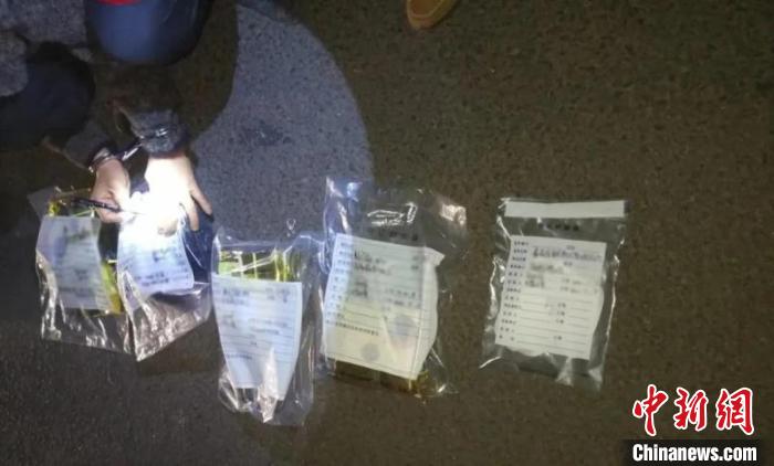 圖為云南警方查獲的毒品。　云南省公安廳供圖 攝