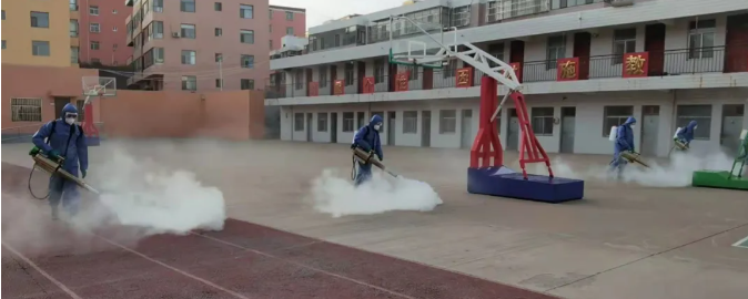 助力校園疫情防控  榆林藍(lán)天救援在行動