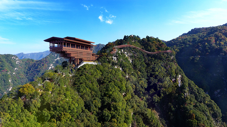 【云游渭南】待到春暖花開之時，我們相約草長鶯飛的少華山！_fororder_龍首閣 (2)