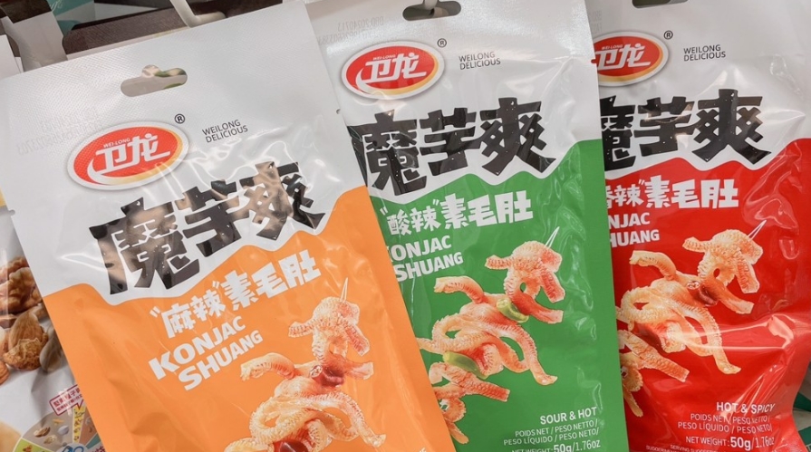 圖為魔芋爽。圖片來(lái)源：臺(tái)灣《聯(lián)合報(bào)》楊雅婷攝。