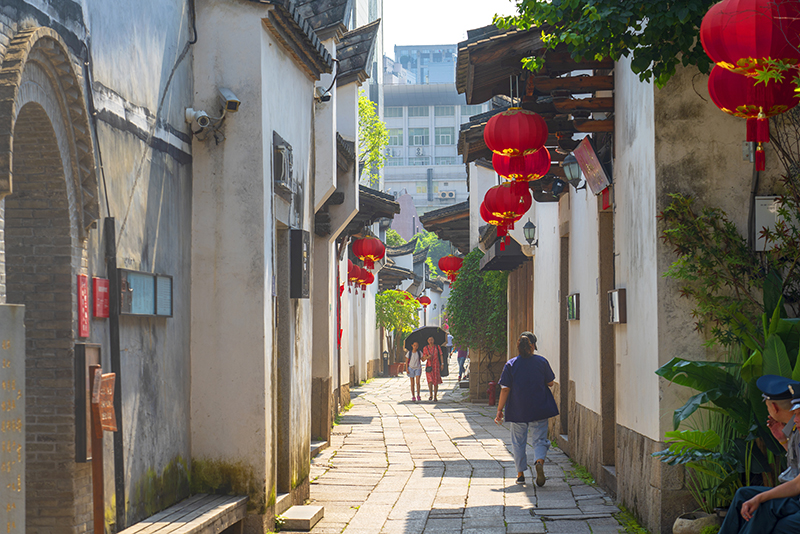 2019年6月28日，福州，三坊七巷風(fēng)光。